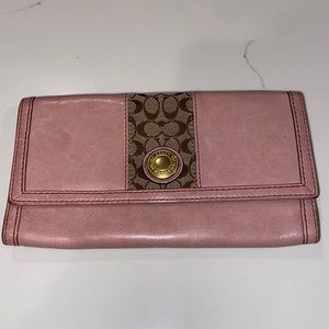 Authentic Coach Leather Wallet